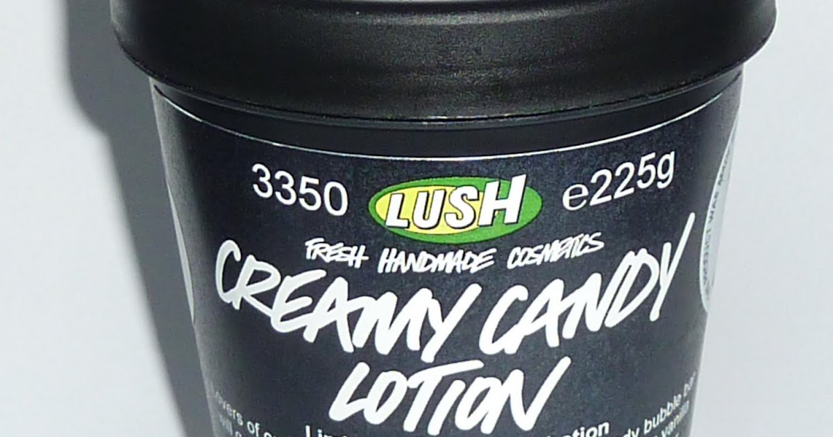The Beauty Scoop! Lush Limited Edition Creamy Candy Body Lotion!