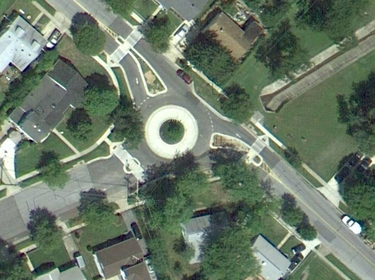 WALK LAUREL Aerial view of Laurel Google updates its maps