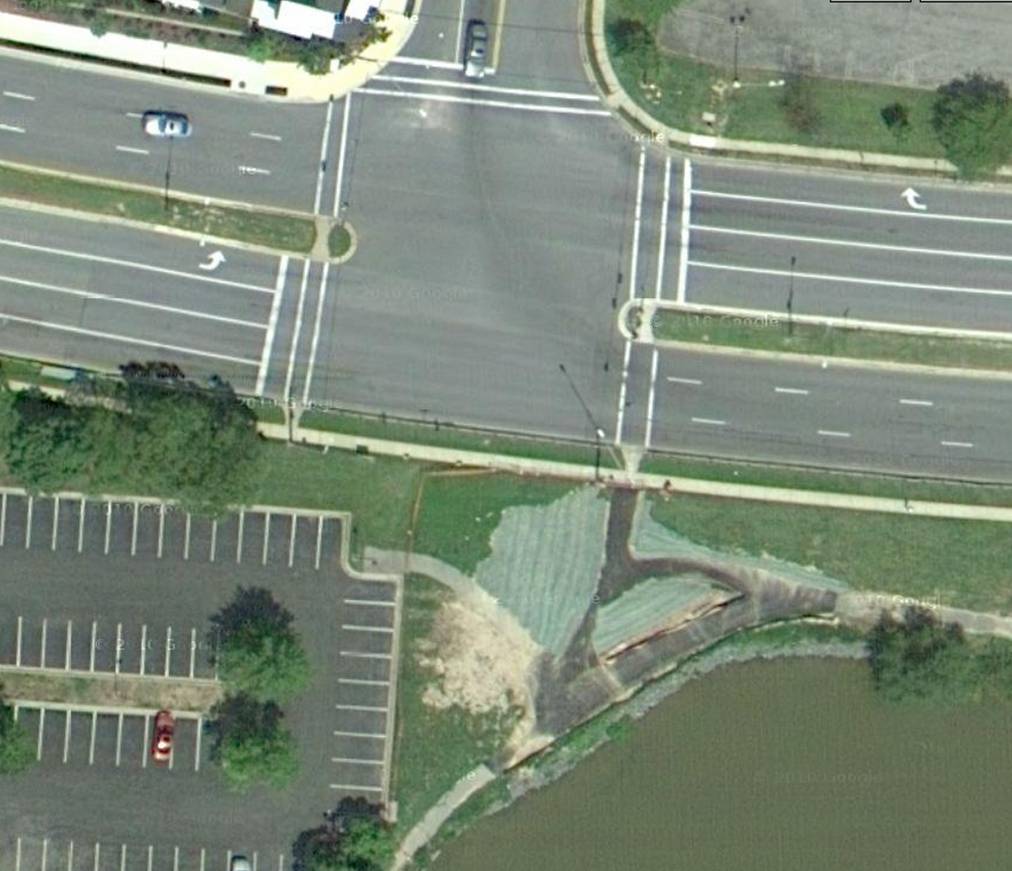 WALK LAUREL Aerial view of Laurel Google updates its maps