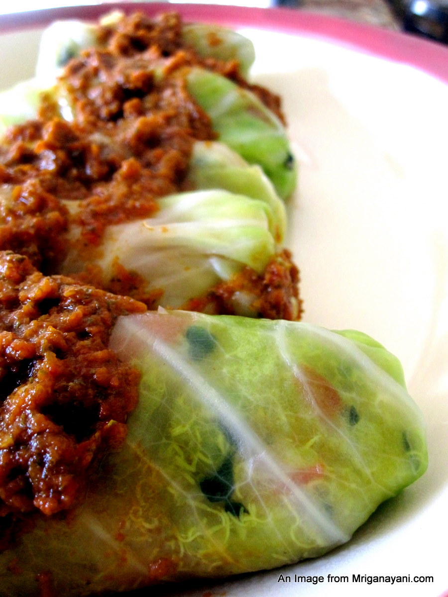 Love & Lentil Quinoa Stuffed Cabbage Rolls
