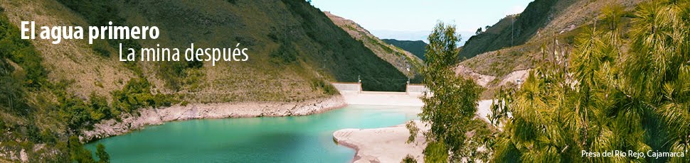 El agua primero, la mina después