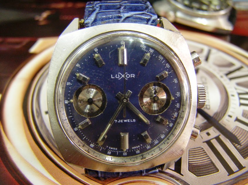 JACK'S TREASURE CHEST OF TIME PIECES AUTHENTIC VINTAGE ZENITH'S LUXOR