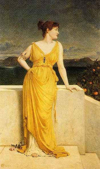 British Paintings: Frederick Goodall - Mrs Charles Kettlewell