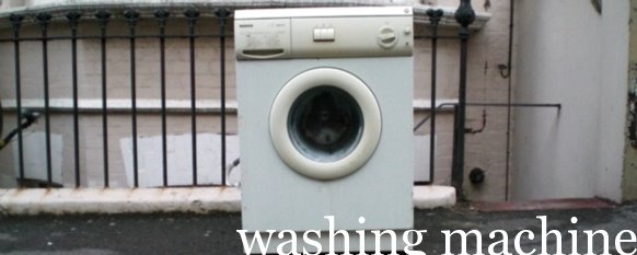 washing machine