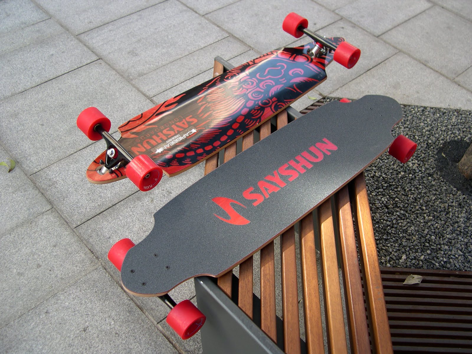 From snowboards skate deck