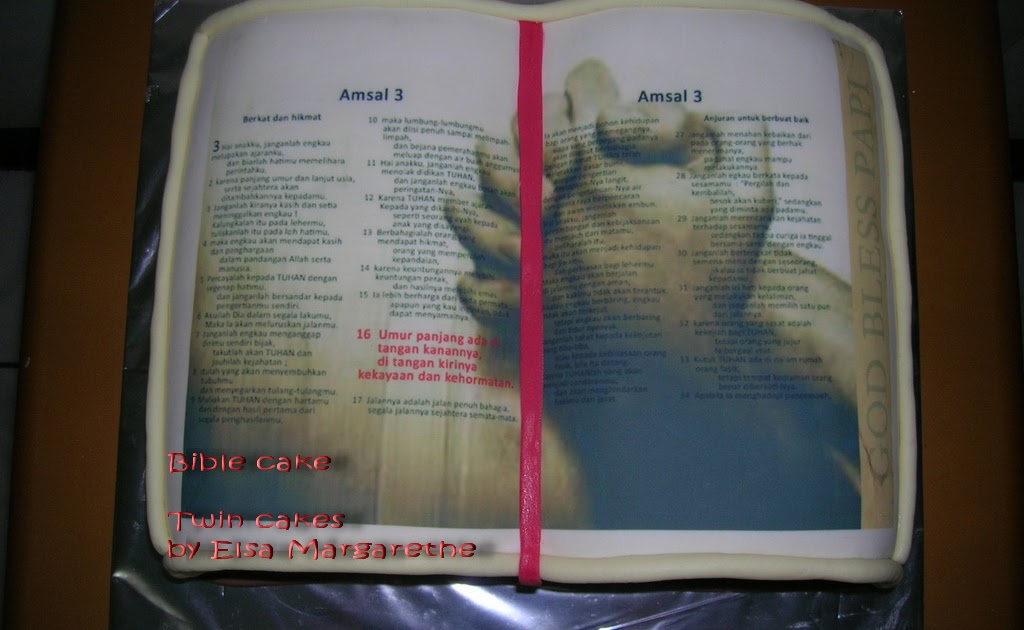 twincakesandcookies: Bible cake
