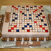 Father's Day Scrabble Cake