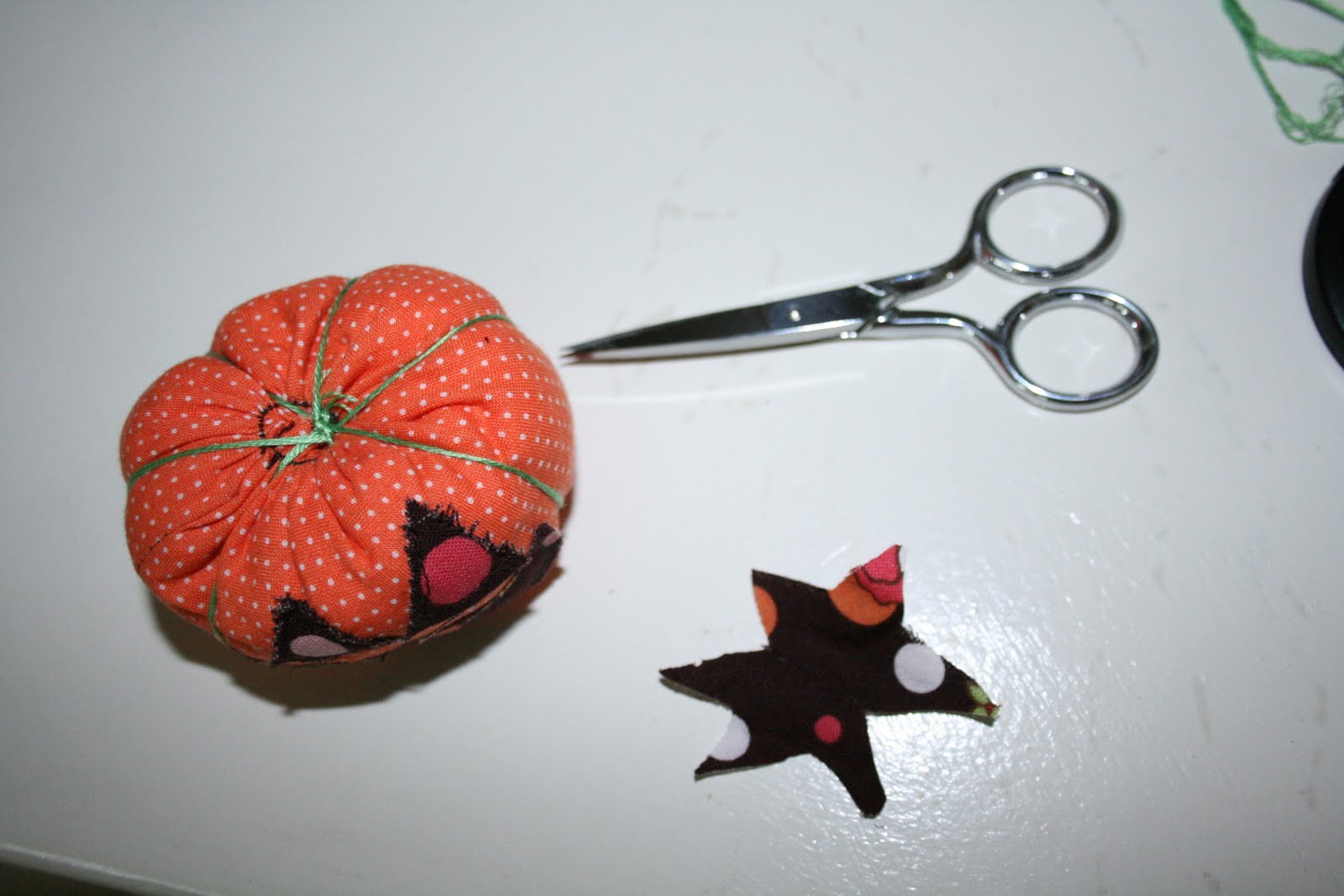 Pumpkin Pin Cushion The Sewing Rabbit