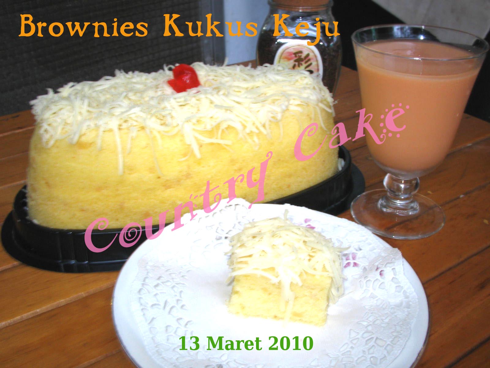 The Art of Brownies Kukus Keju