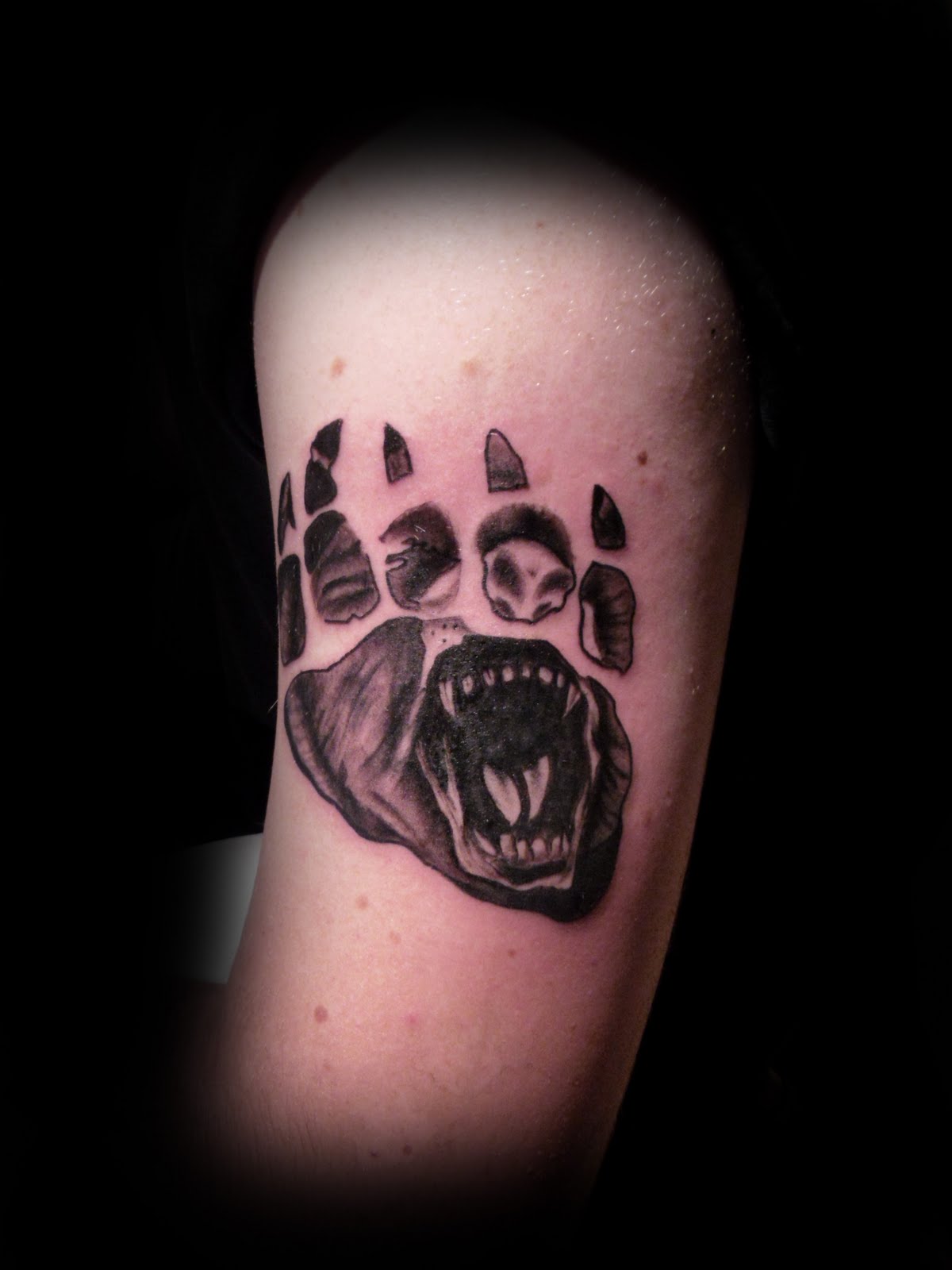 Tattoo Bear Claw