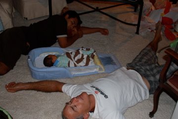 Grandpa and Dad Sleeping