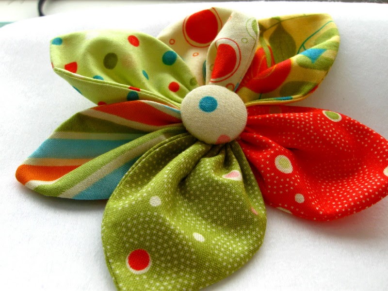 Rosey Corner Creations Fabric Covered Button Tutorial