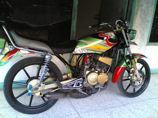 gambar rx king modifikasi, rx king modification modif rx king air brush,