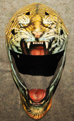 tiger airbrush helmet