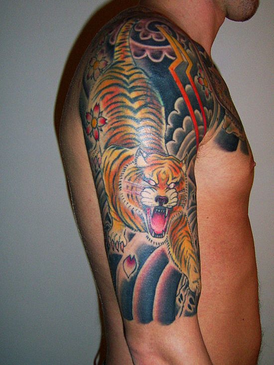 Japanese Kanji Tattoos Dragon Tiger Best Tiger Tribal Tattoo