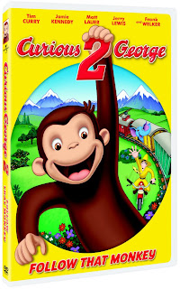 curious george monkey follow dvd reviews