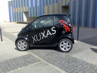 novo carro dom Socrates movido a free chuva  Xuxas+car