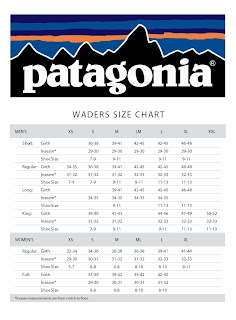 Patagonia Size Chart