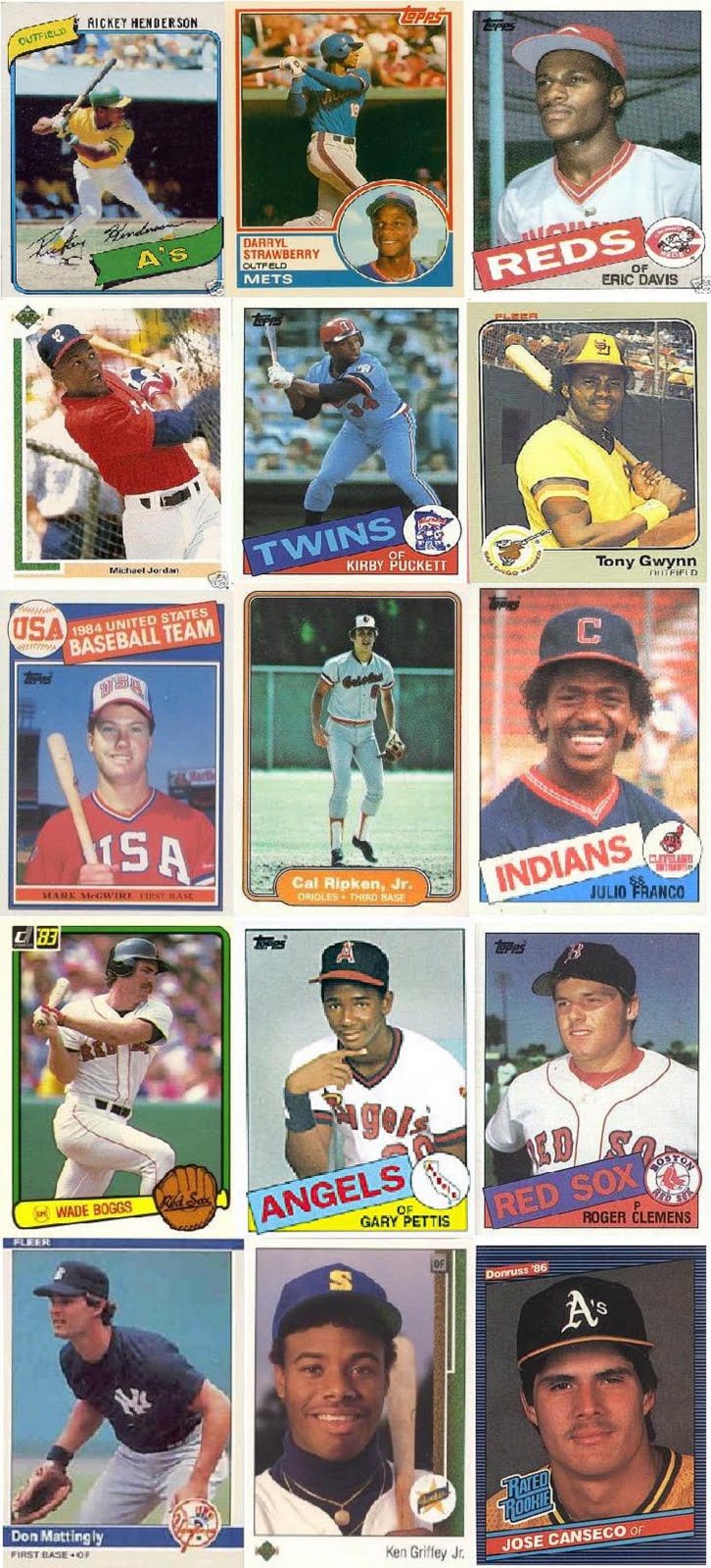 Information Overload Baseball Card Memories