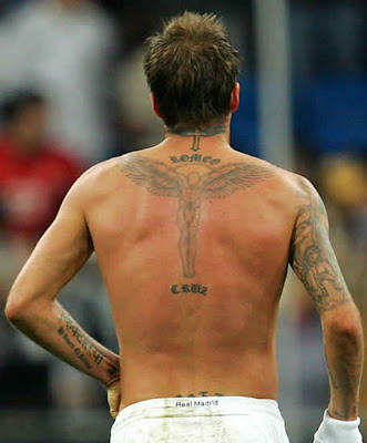 david beckham tattoos pictures images. David Beckham Tattoo Fotos