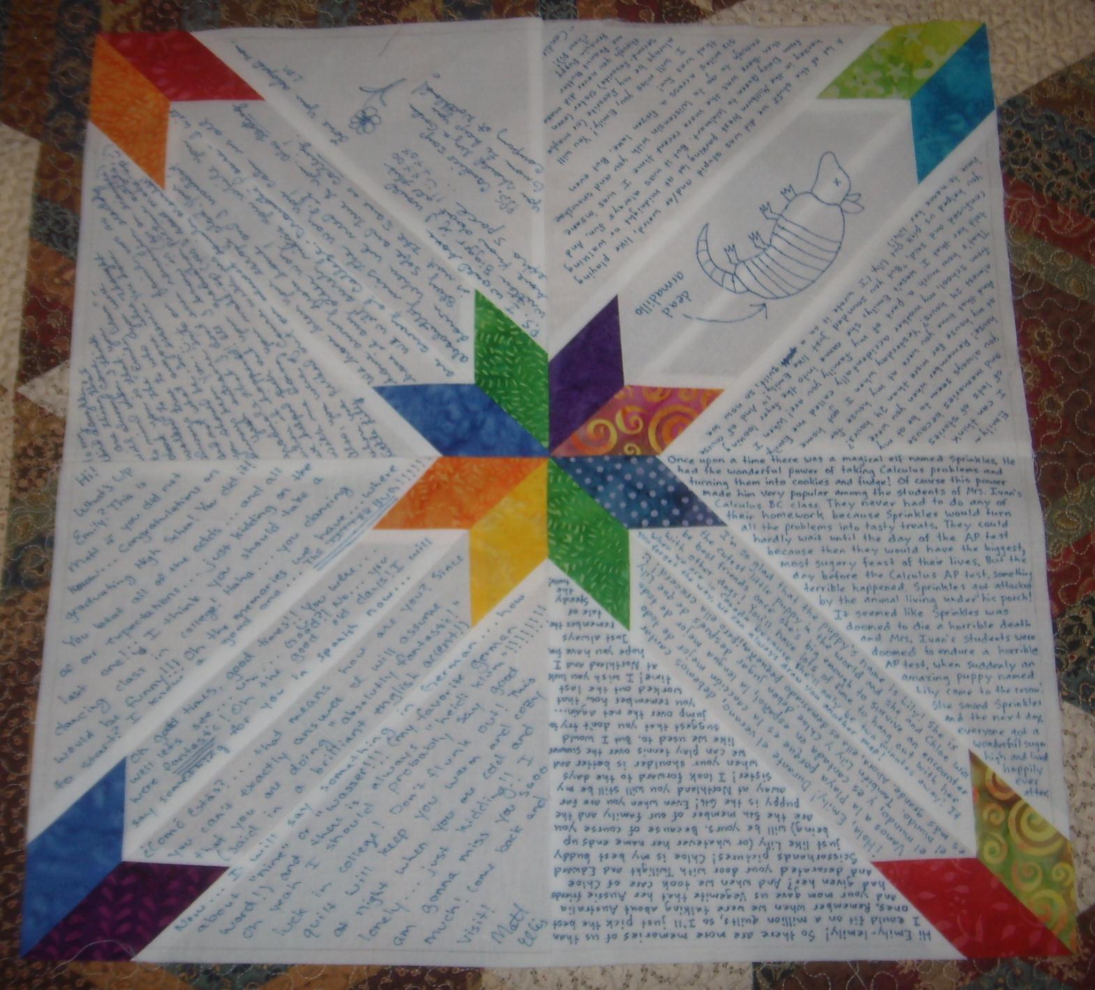 Graduation Quilt Ideas