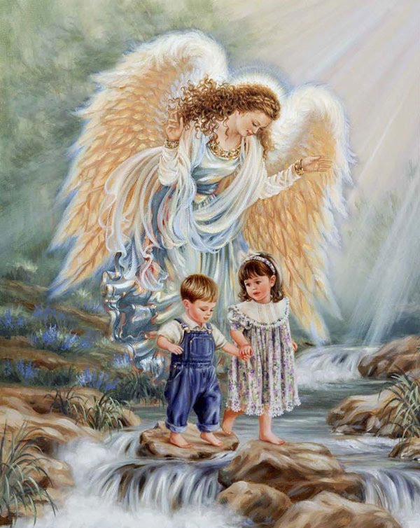 Angel Guarding Children