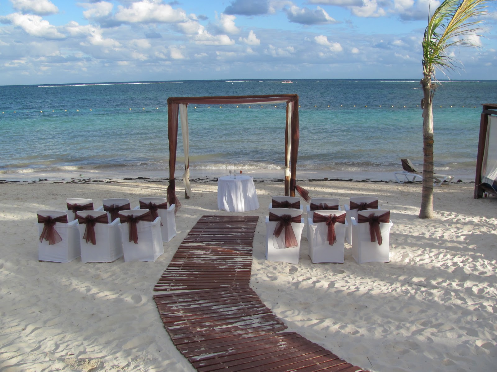 azul beach wedding