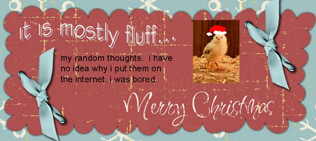 it is mostly fluff...