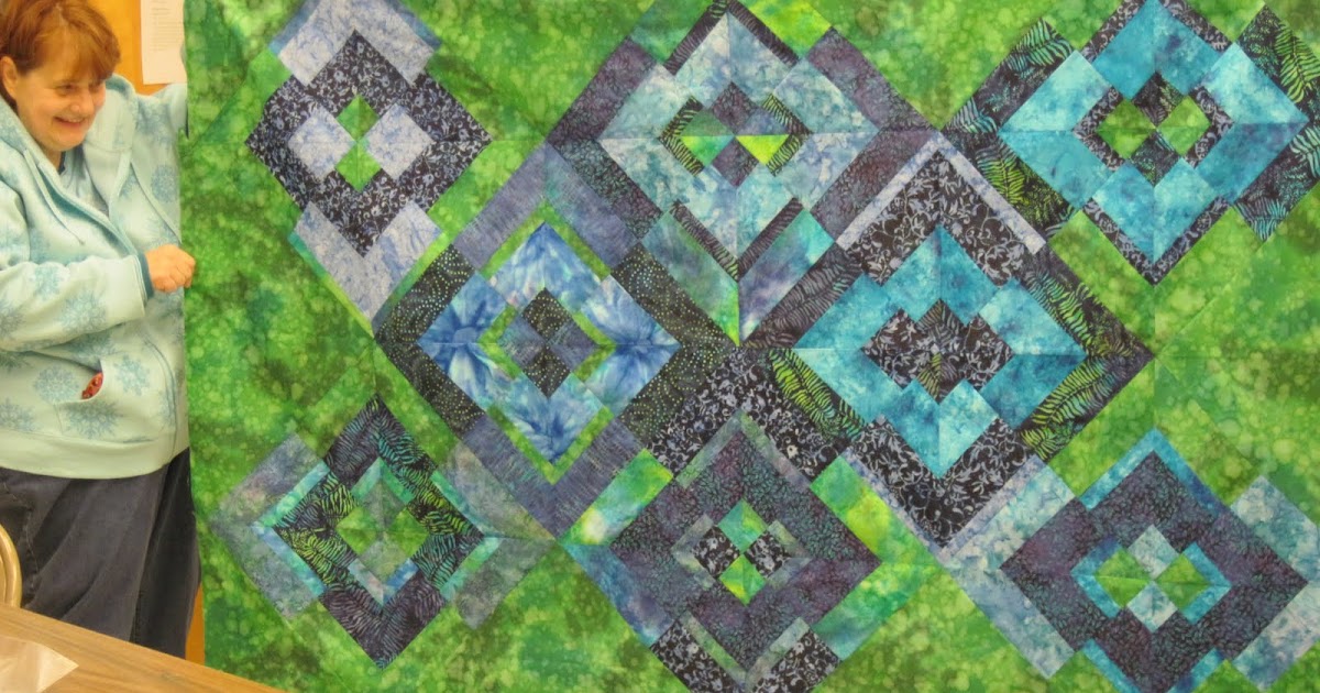 Potato Chip Quilt Block Printable Pattern