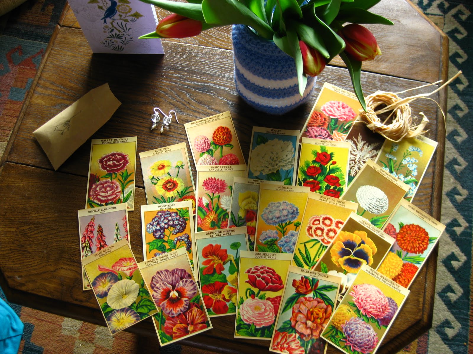 Bunny Mummy Vintage seed labels