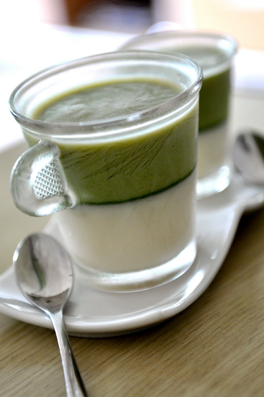 Cooking and Travelling with Fi Matcha Tofu Pudding