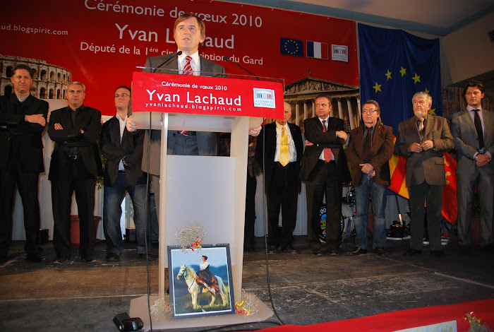 Yvan LACHAUD PRÉSENTE SES VOEUX  POUR 2010