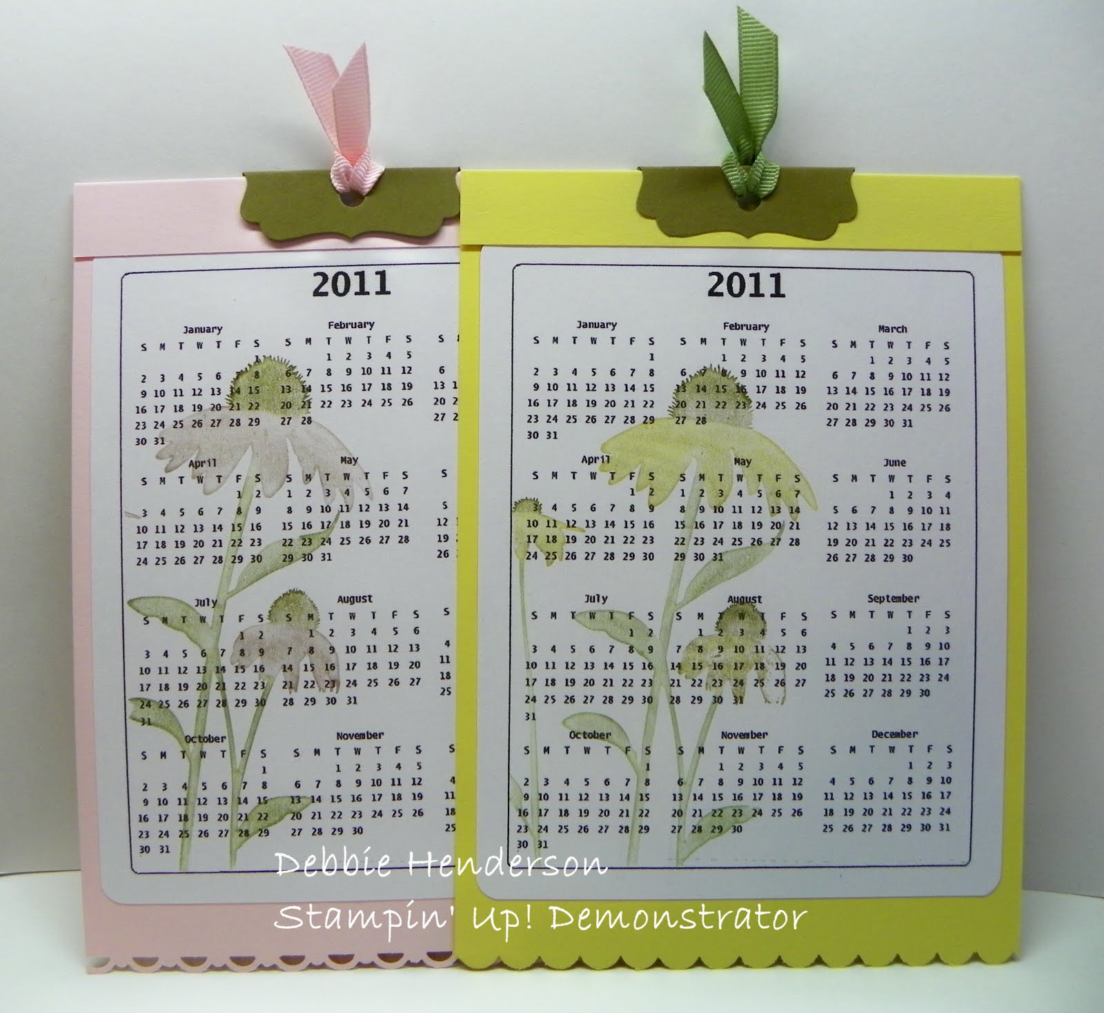Debbie's Designs: Craft Fair Calendars