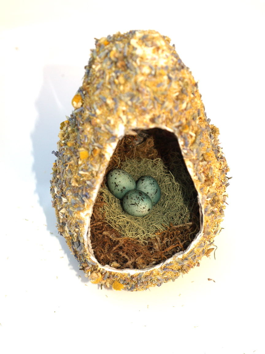 Handmade Christmas Gifts Paper Mache Nest. The Magic Onions