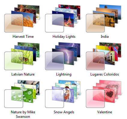 how to make a slideshow on windows 7