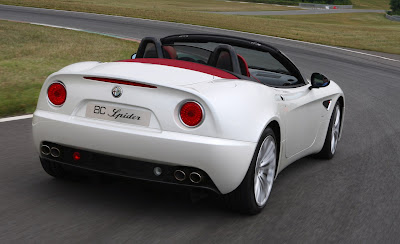 2010 Alfa Romeo 8C Spider rear