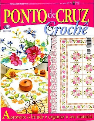 Download - Revista  Ponto Cruz e Crochet n.28
