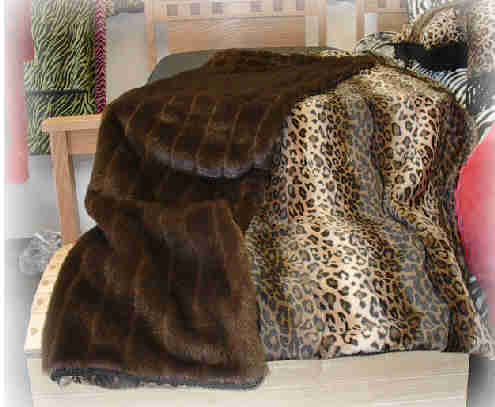 Fur Throw Blankets
