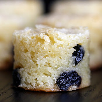 White Chocolate  & Blueberry Brownies