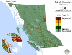 Where People Live in BC