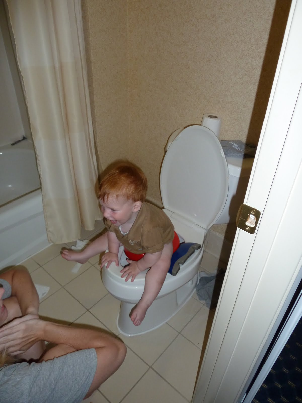 A Day in the Life of a Globe Trotter: Big Boy potty!