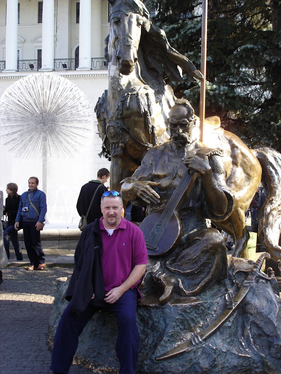 Patrick in Kyiv"s Independence Square