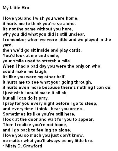 Best Brother Poems
