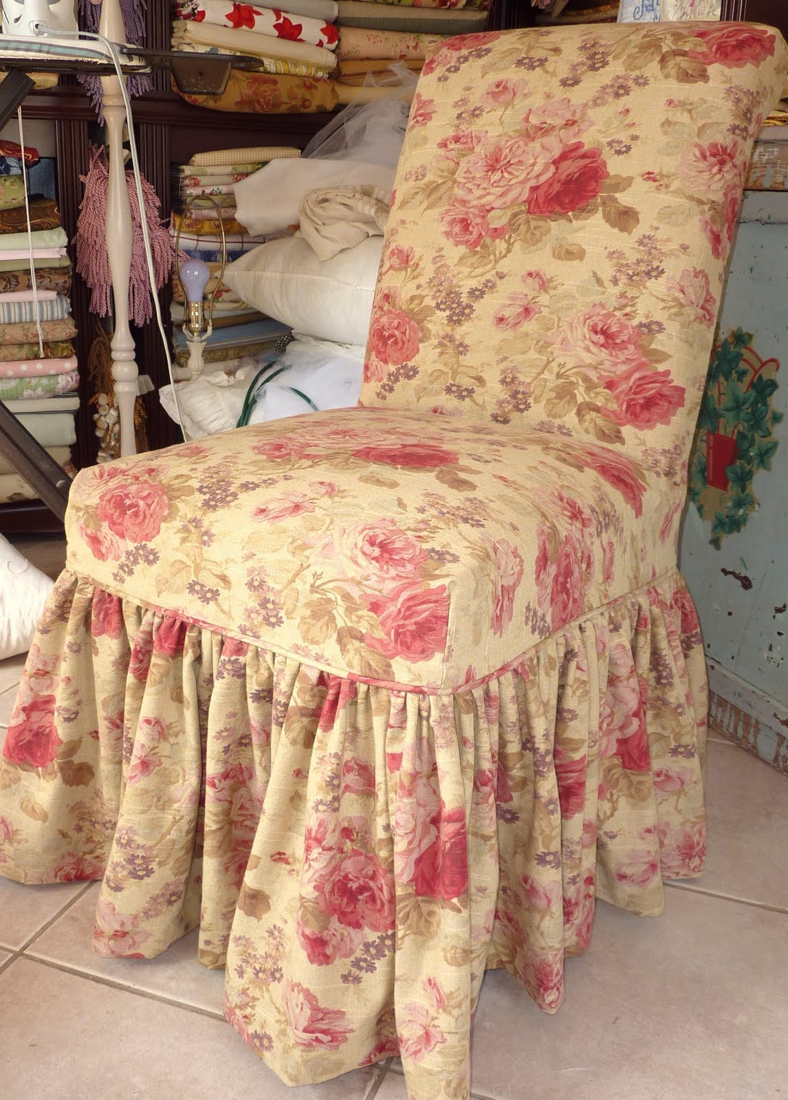Cottage By Design With Trish Banner Parsons Chair Ruffled Of Ruffled Parsons Chair Slipcover Cottage By Design With Trish Banner Parsons Chair Ruffled Of Ruffled Parsons Chair Slipcover