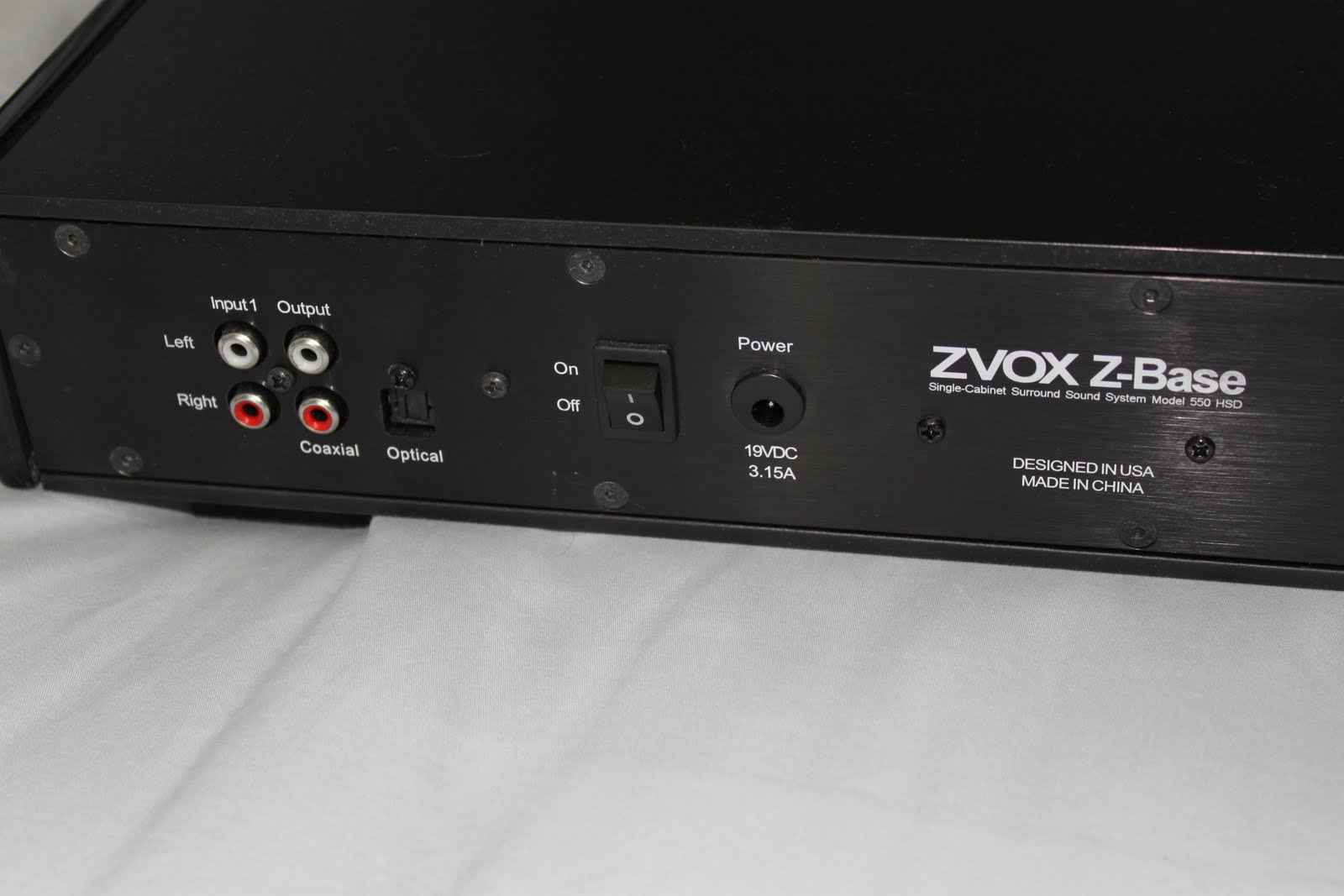Stereowise Plus ZVOX ZBase 550HSD Sound Bar Review
