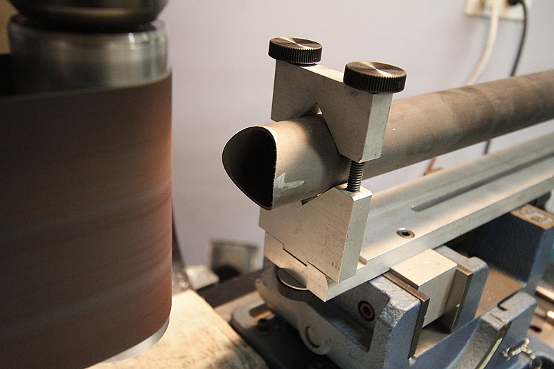 back40 bicycleworks Tube Cutting and JIG Fitting