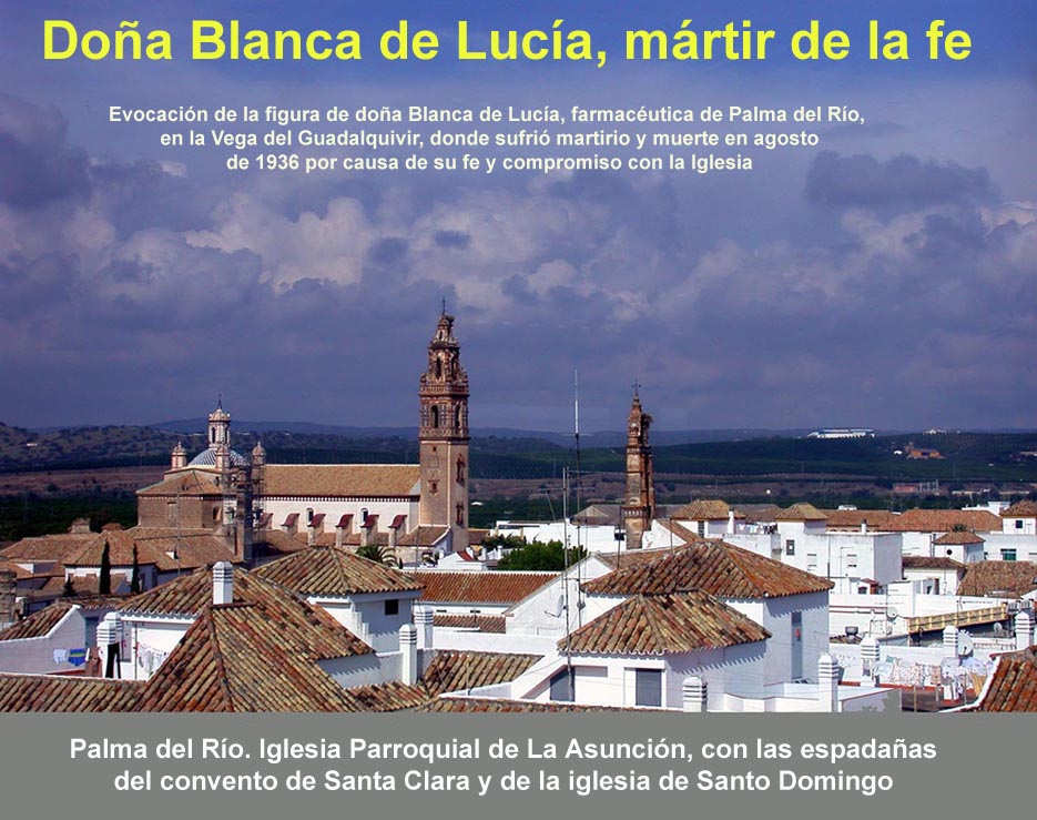 ·Doña Blanca de Lucía, mártir de la fe