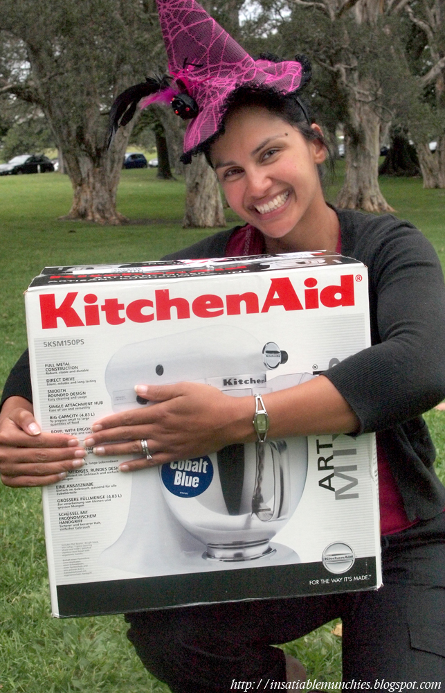 Anita from no red meat with her kitchen aid