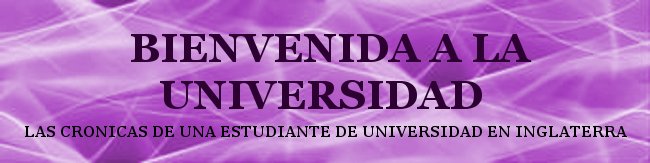 Bienvenida a la Universidad