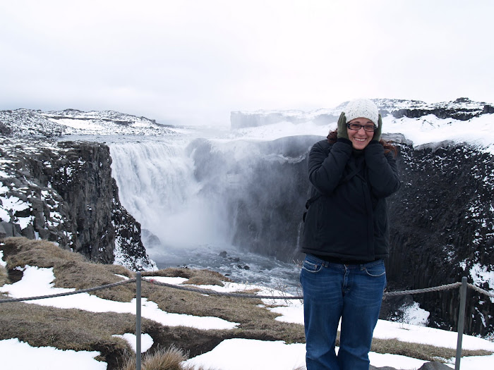 Cris en Dettifoss